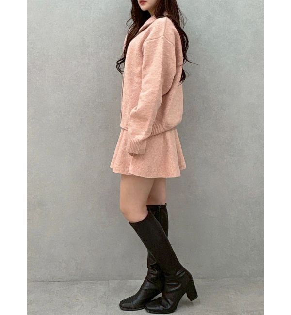 MERCURYDUO「【追加生産】メランジニットセットアップ」|ワンピース|