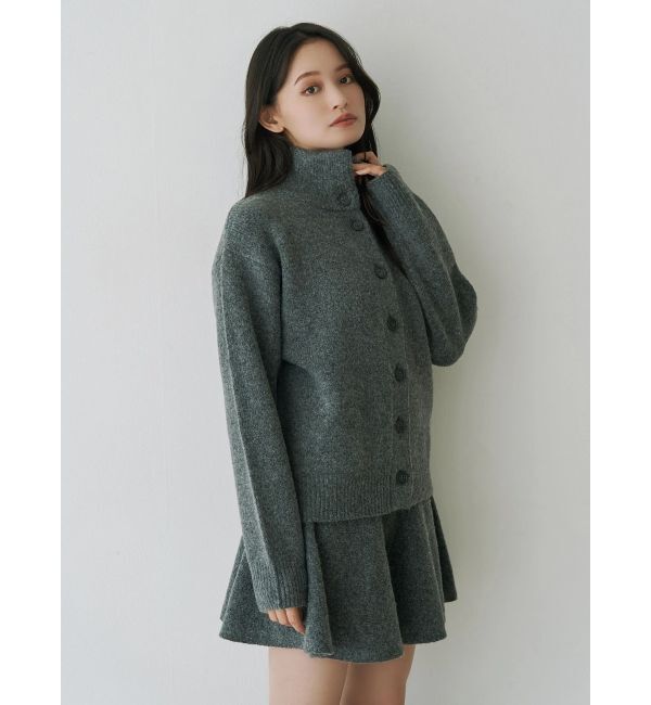 MERCURYDUO「【追加生産】メランジニットセットアップ」|ワンピース|