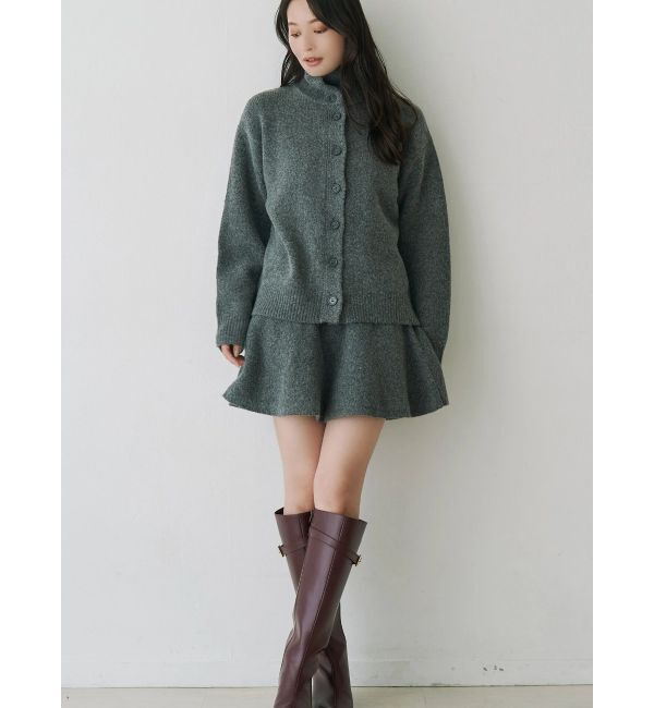 MERCURYDUO「【追加生産】メランジニットセットアップ」|ワンピース|