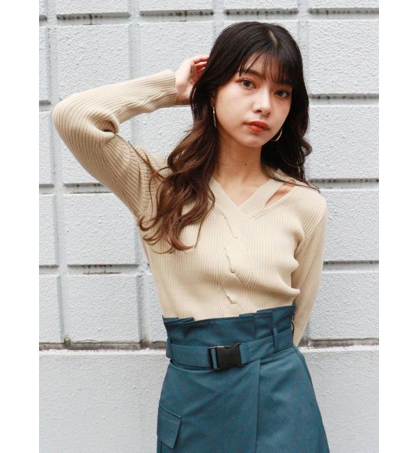 MURUA「ツイストタイトニット」|ニット・セーター|