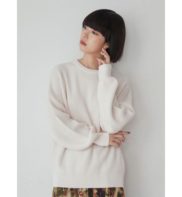 MURUA「バルキーコットンオーバーニット」|ニット・セーター|