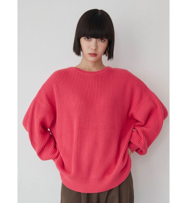 MURUA「バルキーコットンオーバーニット」|ニット・セーター|