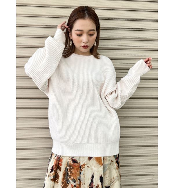 MURUA「バルキーコットンオーバーニット」|ニット・セーター|