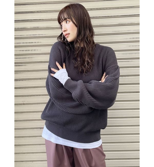 MURUA「バルキーコットンオーバーニット」|ニット・セーター|