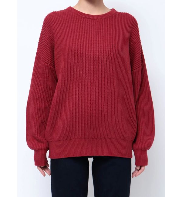 MURUA「バルキーコットンオーバーニット」|ニット・セーター|