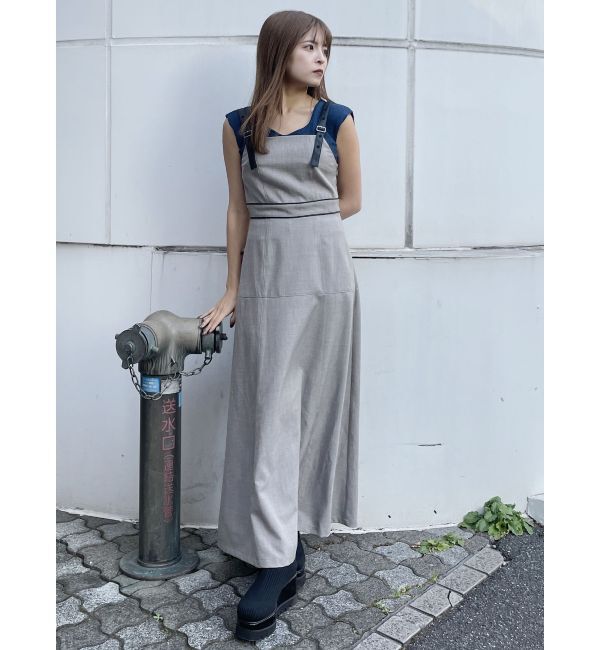 MURUA「バックオープンリブコルセットニット」|ニット・セーター|