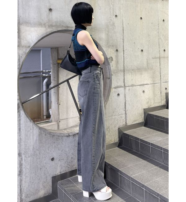 MURUA「バレルレッグコクーンシルエットデニム」|デニム|