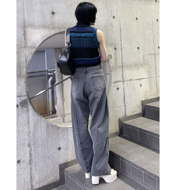 MURUA「バレルレッグコクーンシルエットデニム」|デニム|