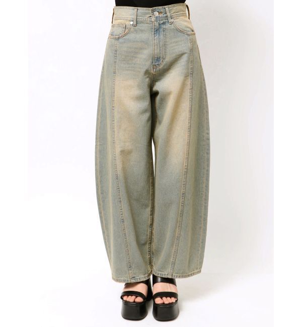 MURUA「バレルレッグコクーンシルエットデニム」|デニム|