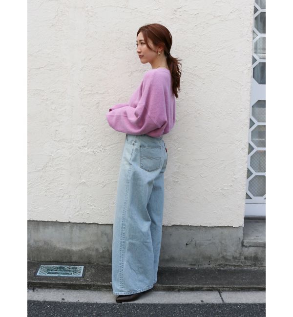 Ungrid「ラクーン混ルーズニット」|ニット・セーター|