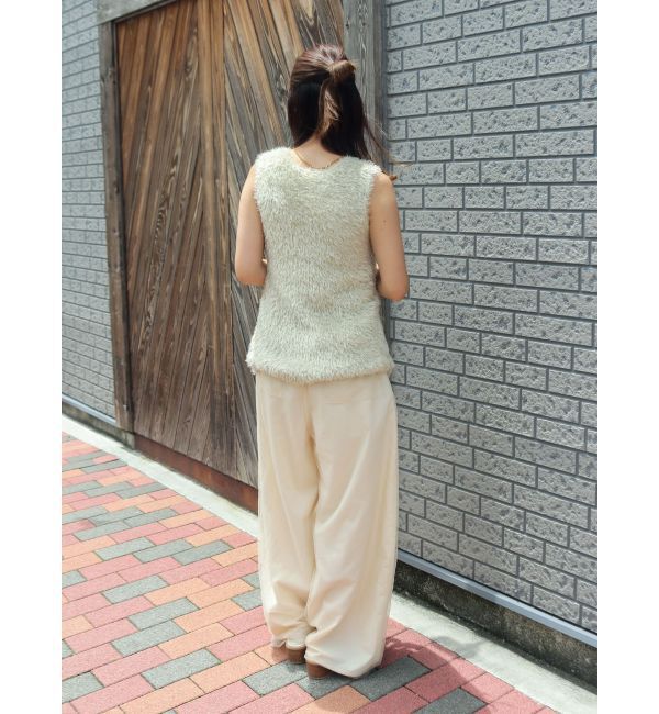 Ungrid「シャギーニットベスト」|ニット・セーター|