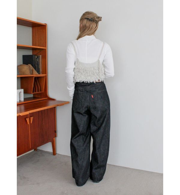 Ungrid「ラメコンビフリンジニットビスチェ」|ニット・セーター|