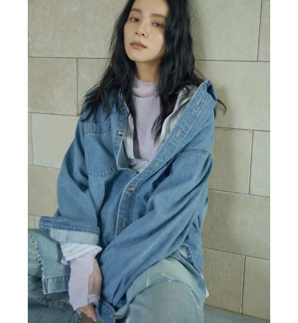 Ungrid「ポケットデザインデニムシャツ」|シャツ・ブラウス|