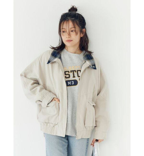 Ungrid「リバーシブルスウィングトップ」|ブルゾン・スタジャン|