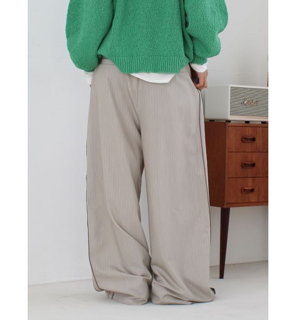 Ungrid「ウエストデザインラインパンツ」|その他|