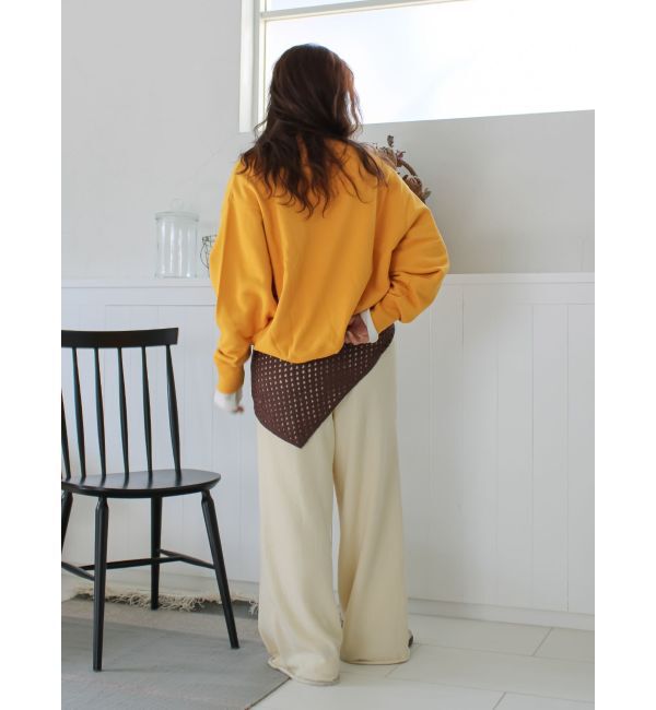 Ungrid「ルーズシルエットロゴスウェット」|スウェット・ジャージ|