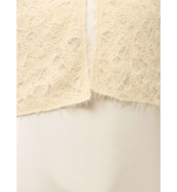 LAGUNAMOON「シャギーニットカーデセットキャミワンピース」|ワンピース|