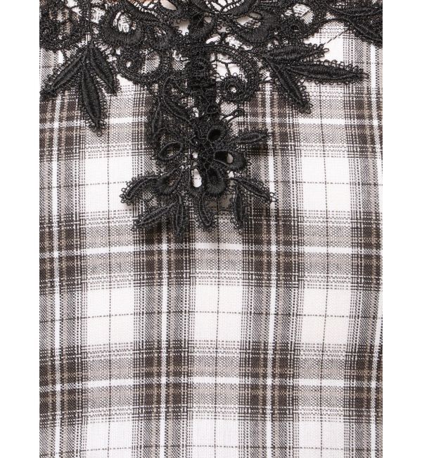 LAGUNAMOON「レースネックペプラムキャミソール」|キャミソール|