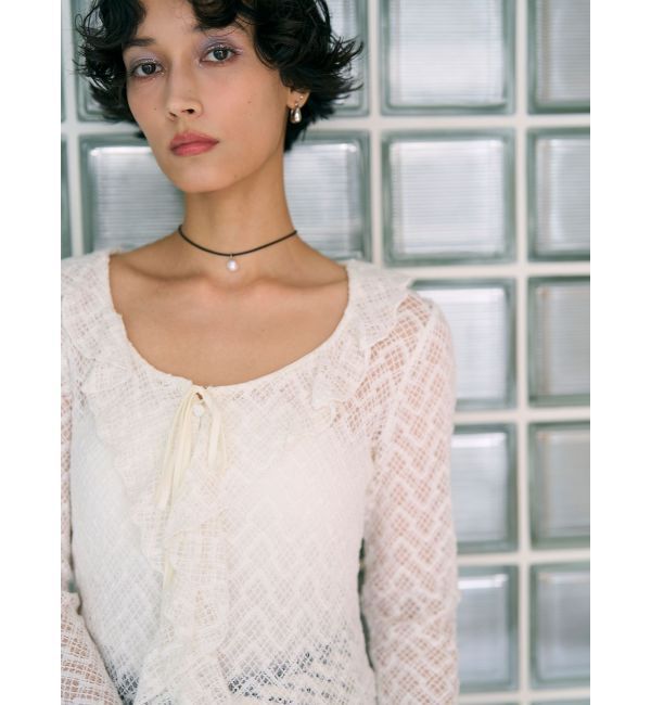 LAGUNAMOON「フェイク淡水パールチョーカー」|ネックレス|