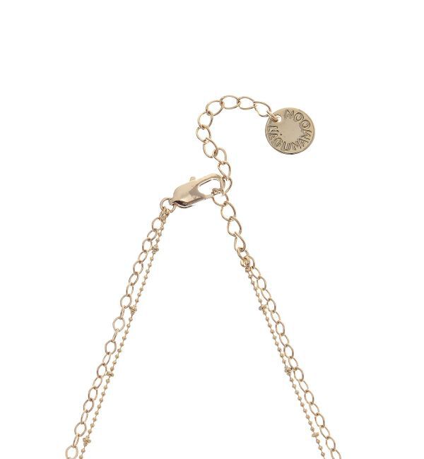 LAGUNAMOON「ハート2連ネックレス」|ネックレス|