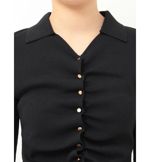 LAGUNAMOON「ギャザーデザインニット&times;スカートセットアップ」|ワンピース|