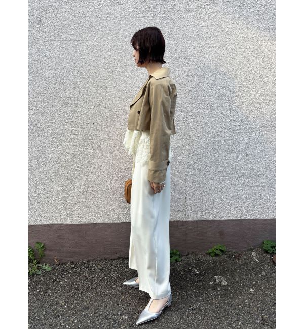 LAGUNAMOON「アシメデザインベルトタックパンツ」|その他|