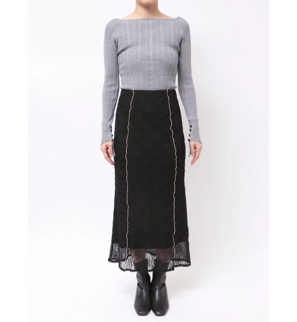 LAGUNAMOON「レースメローシアースカート」|スカート|