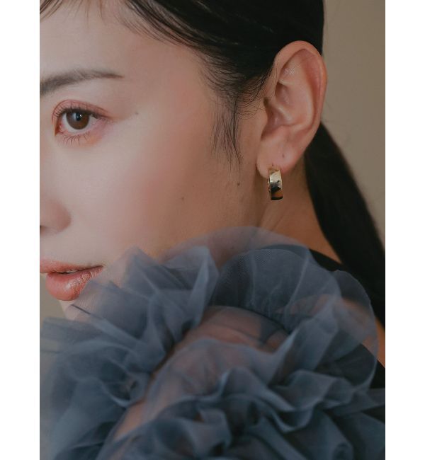 LAGUNAMOON「【ソンイさんコラボ】スクエアピアス」|ピアス|