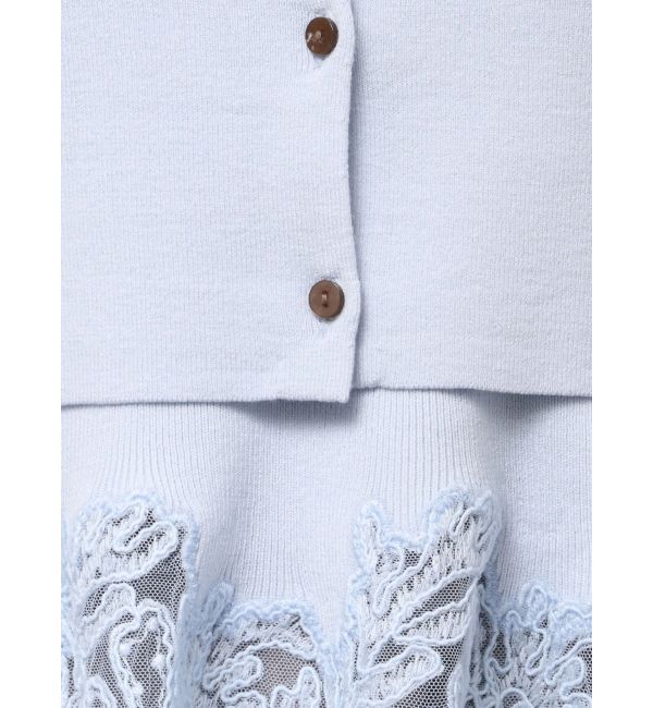 LAGUNAMOON「レースペプラムニットアンサンブル」|ニット・セーター|