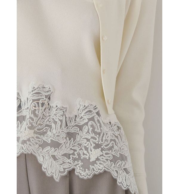 LAGUNAMOON「レースペプラムニットアンサンブル」|ニット・セーター|