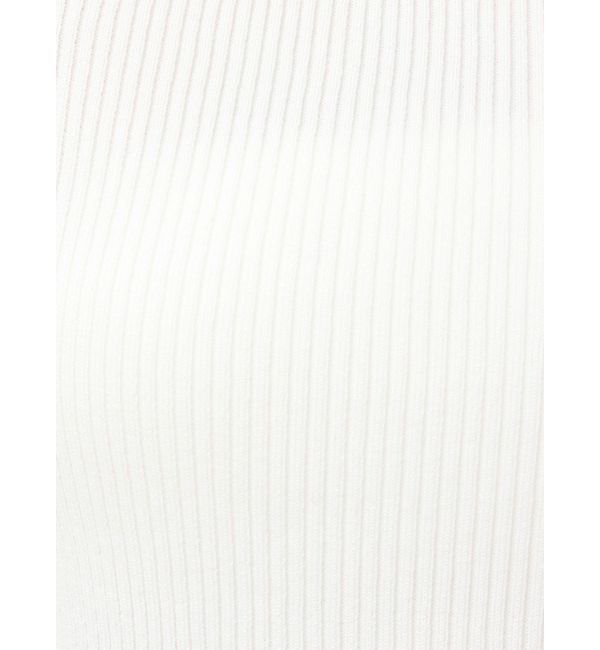 LAGUNAMOON「シアーパターンカフスリブニットプルオーバー」|ニット・セーター|