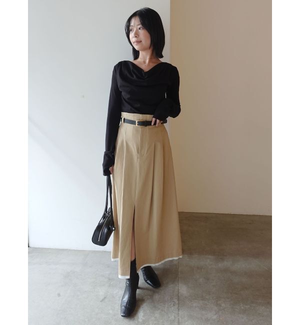 LAGUNAMOON「オフショルドレープ2WAYトップス」|Tシャツ・カットソー|