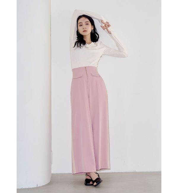 LAGUNAMOON「オフショルドレープ2WAYトップス」|Tシャツ・カットソー|