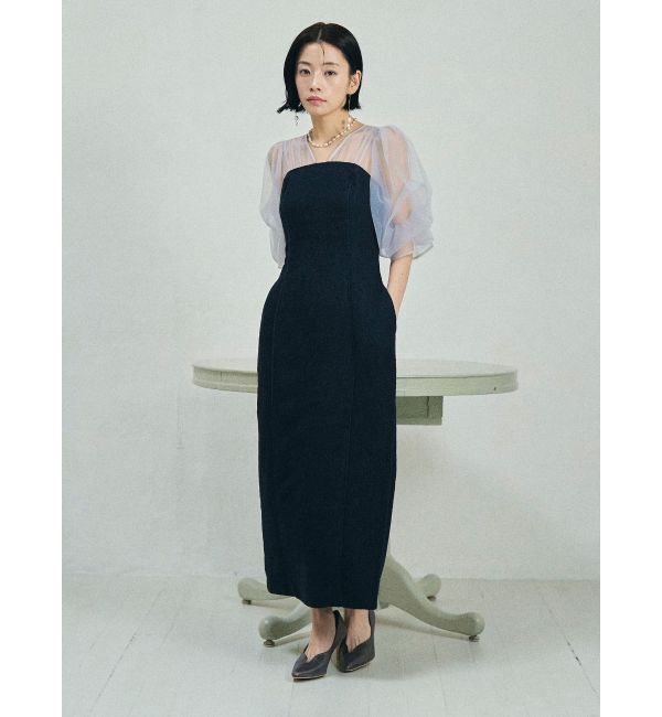 LAGUNAMOON「アメリアジャガードIラインドレス」|ドレス|