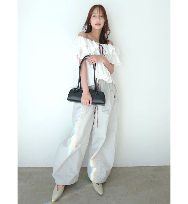 LAGUNAMOON「【FILA別注】エアリーナイロンバナナパンツ」|その他|