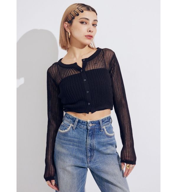 EVRIS「シアーアンサンブルニット」|ニット・セーター|