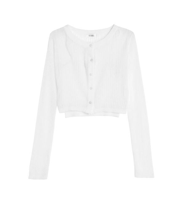 EVRIS「シアーアンサンブルニット」|ニット・セーター|