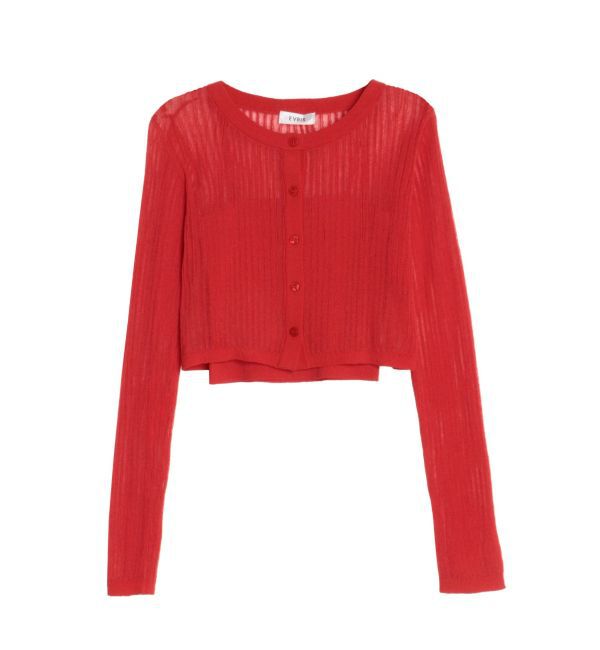 EVRIS「シアーアンサンブルニット」|ニット・セーター|