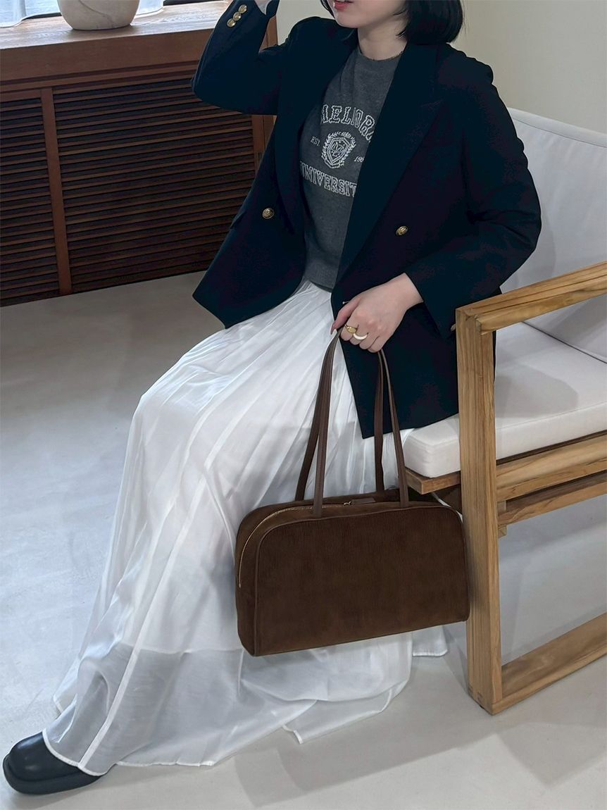 Mila Owen「金釦ダブルブレストブレザー」|テーラードジャケット|