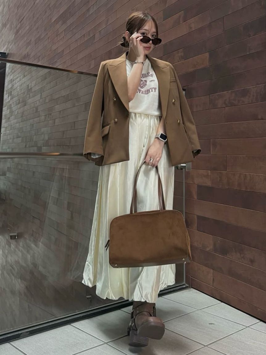 Mila Owen「金釦ダブルブレストブレザー」|テーラードジャケット|CML