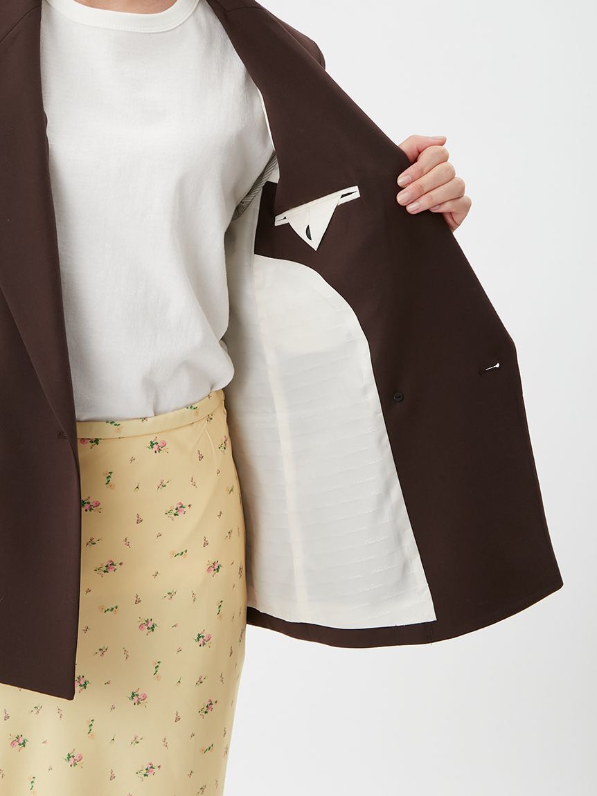 Mila Owen「金釦ダブルブレストブレザー」|テーラードジャケット|