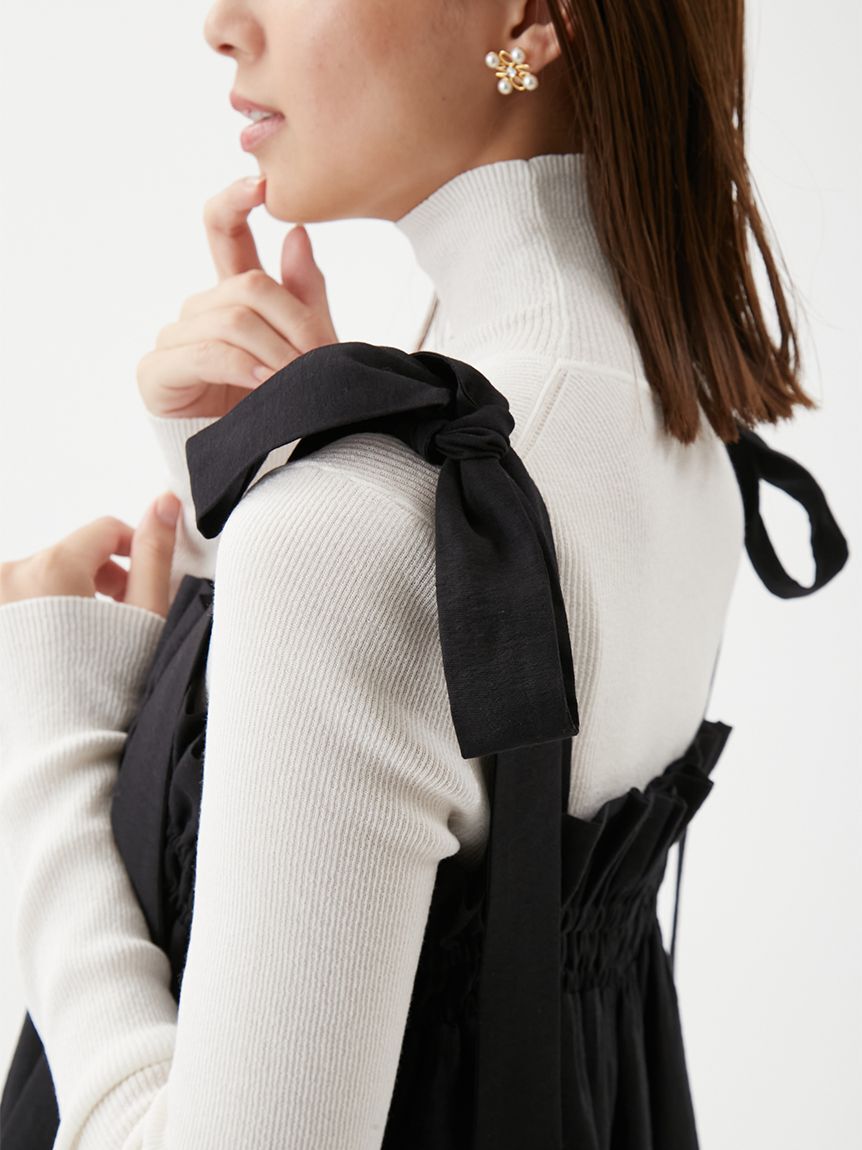 Mila Owen「【セットアイテム】ペプラムキャミブラウス&times;パンツ SET UP」|ワンピース|