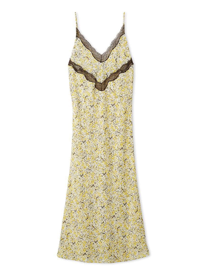 Mila Owen「ニュアンスプリントレースキャミワンピース」|ワンピース|