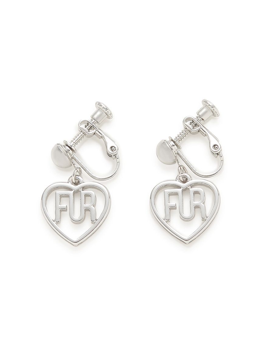 FURFUR「ハートロゴイヤリング」|イヤリング|SLV