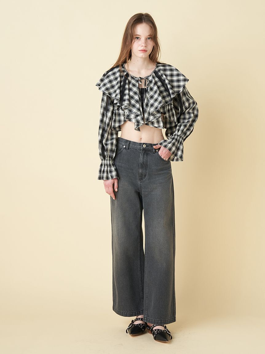 FURFUR「フリルボレロブラウス」|シャツ・ブラウス|