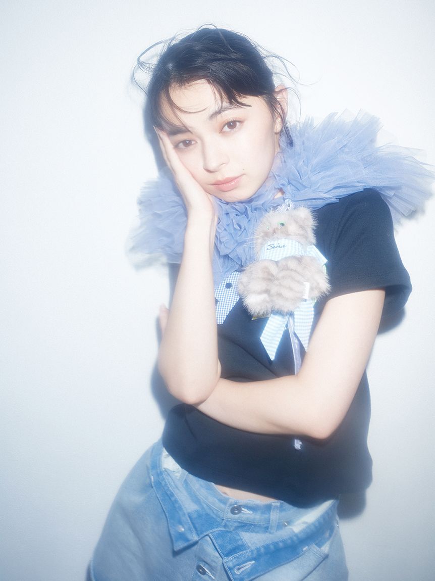 FURFUR「【上國料萌衣コラボ】1999アップリケTシャツ」|Tシャツ・カットソー|