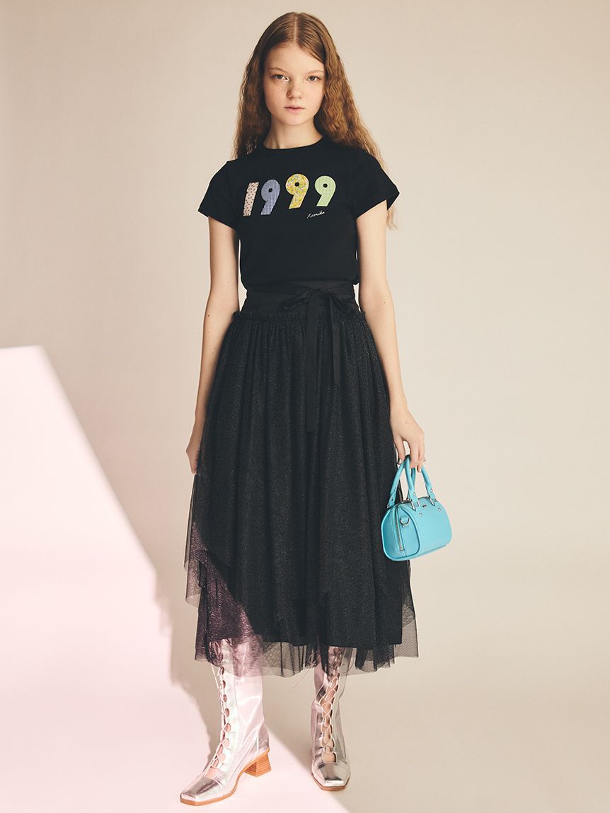 FURFUR「【上國料萌衣コラボ】1999アップリケTシャツ」|Tシャツ・カットソー|