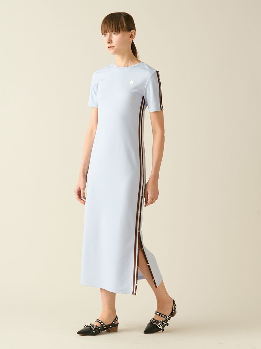 FURFUR「リボンロゴラインカットワンピース」|ワンピース|LBLU