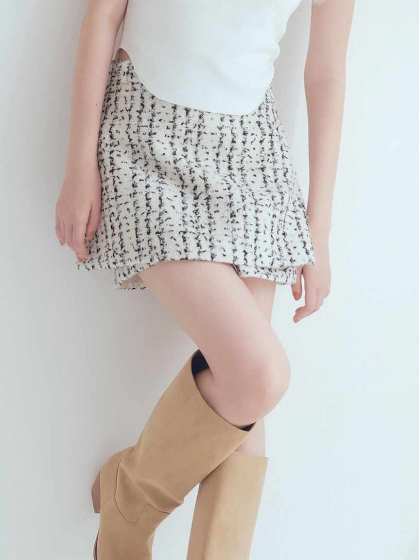 FURFUR「【限定カラー】ツイードスカショーパン」|その他|IVR