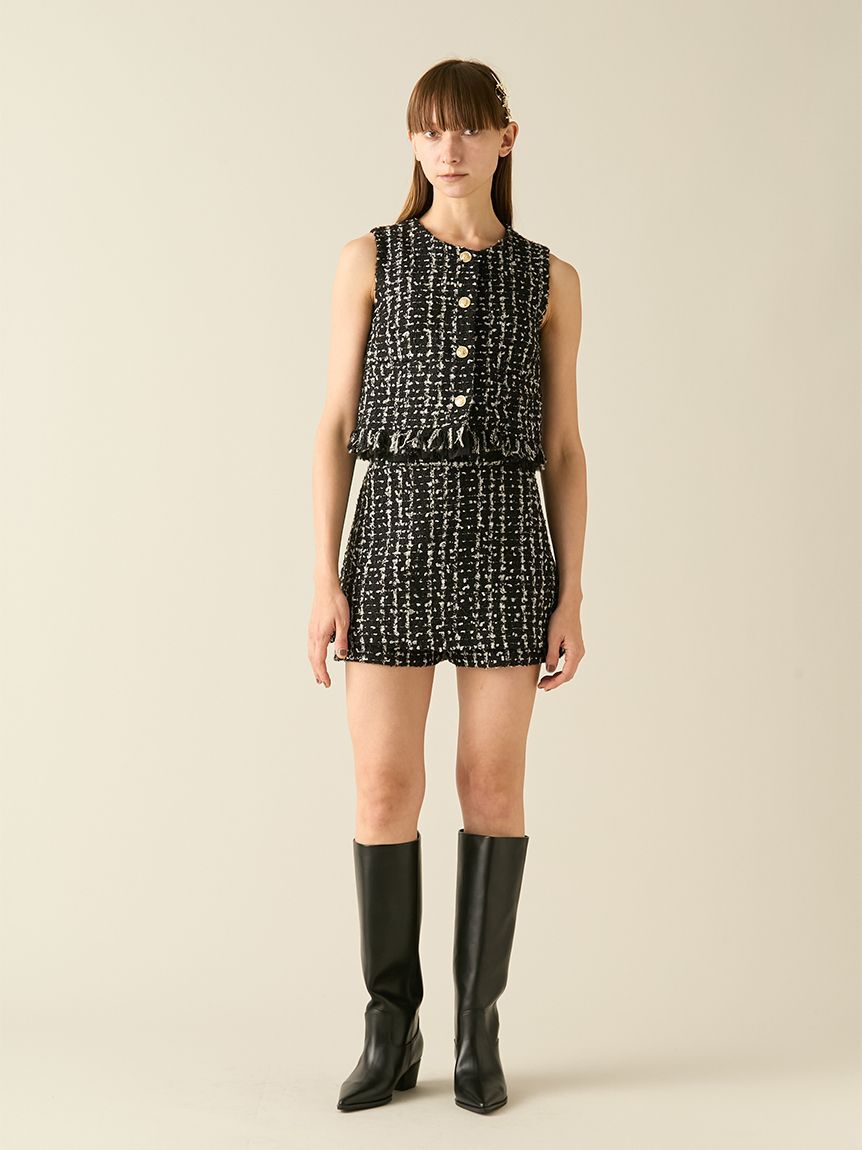 FURFUR「【限定カラー】ツイードスカショーパン」|その他|